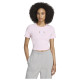 Adidas Γυναικεία κοντομάνικη μπλούζα Campus 2000 Back Cut Out Rib Tee